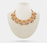 Intricate kundan necklace